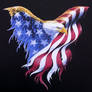 American Eagle Flag Clip Art