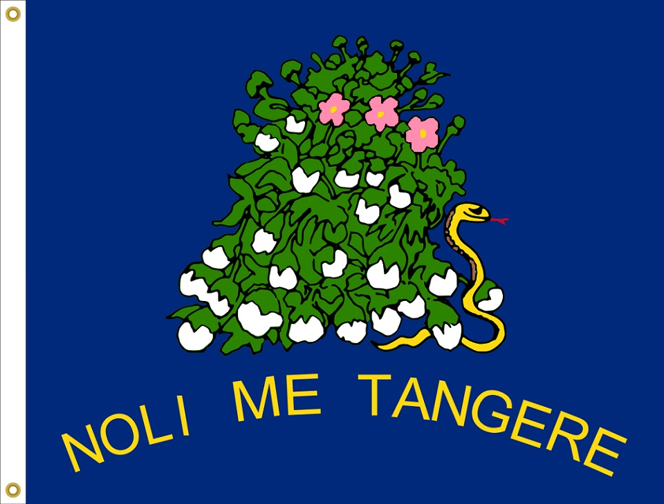 Alabama NOLI ME TANGERE Flag by StephenBarlow on DeviantArt