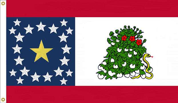 Alabama 22 star NOLI ME TANGERE State Flag by StephenBarlow on DeviantArt