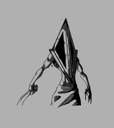 Hamed Tamyar - Silent Hills-Pyramid Head-Fan art