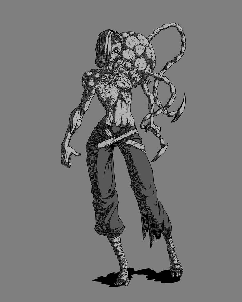Infected girl by rottenpumpkin93 on DeviantArt