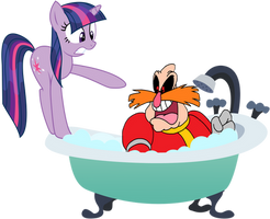 There's A PINGAS in the Tub!