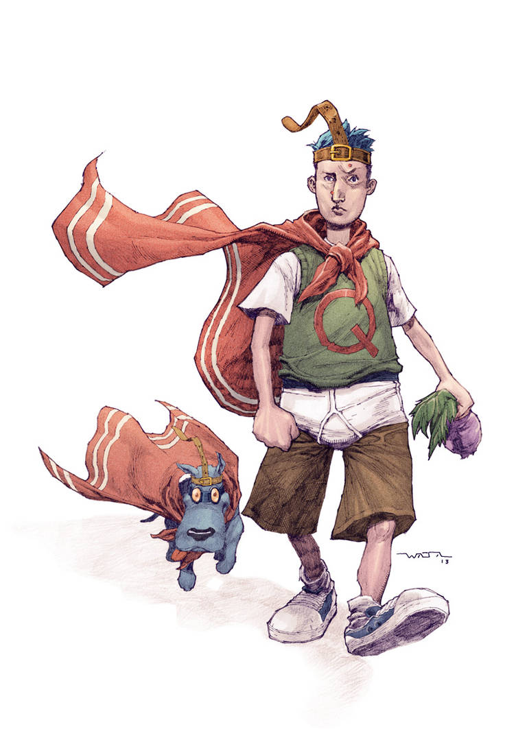 Doug Funnie aka Quailman by fwatanabe on DeviantArt