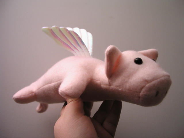 Plushie Contest - Flying Pig