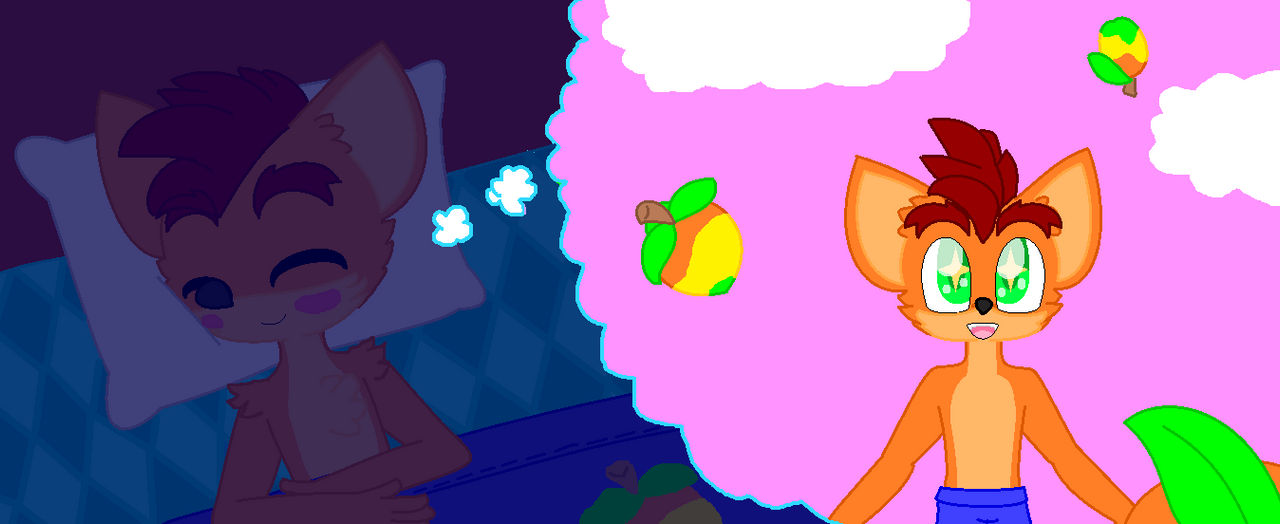 Dreamin' floof ~ART TRADE~