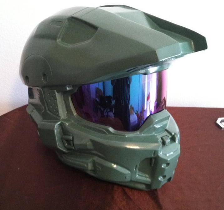 Halo 4 Master Chief Helmet WIP