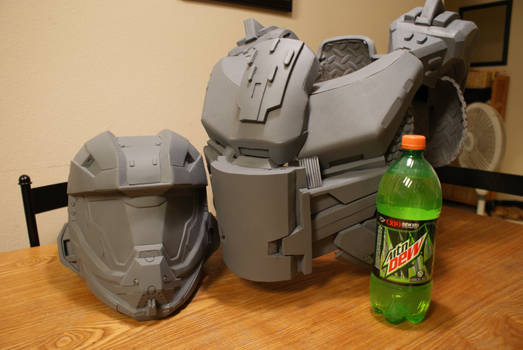 Halo Mountain Dew Spartan build