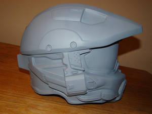 Halo 4 Maser Chief helmet lifesize