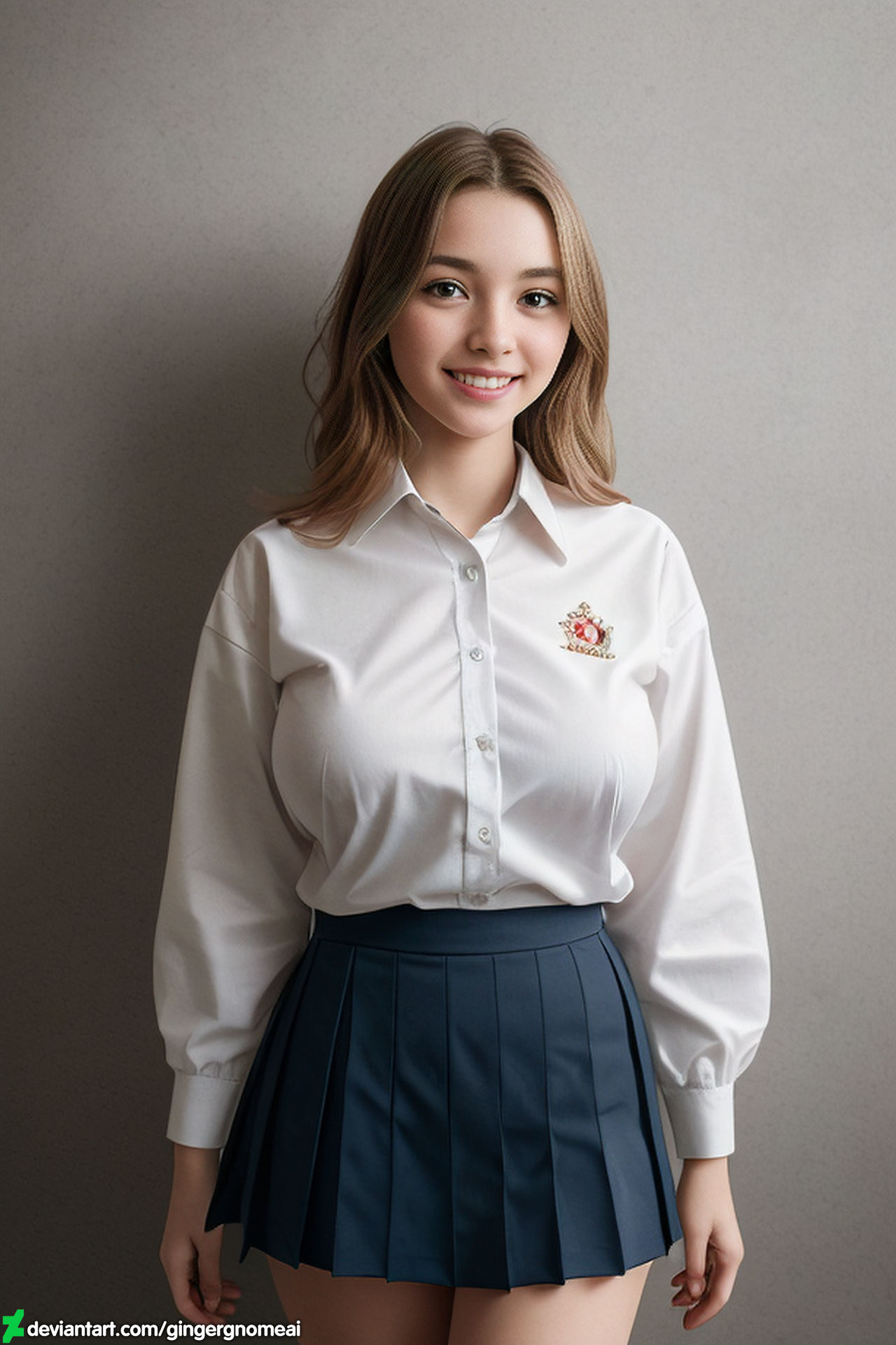 Experimental work by GingerGnomeAI on DeviantArt