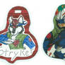 Stryker - kakashi cosplay badge