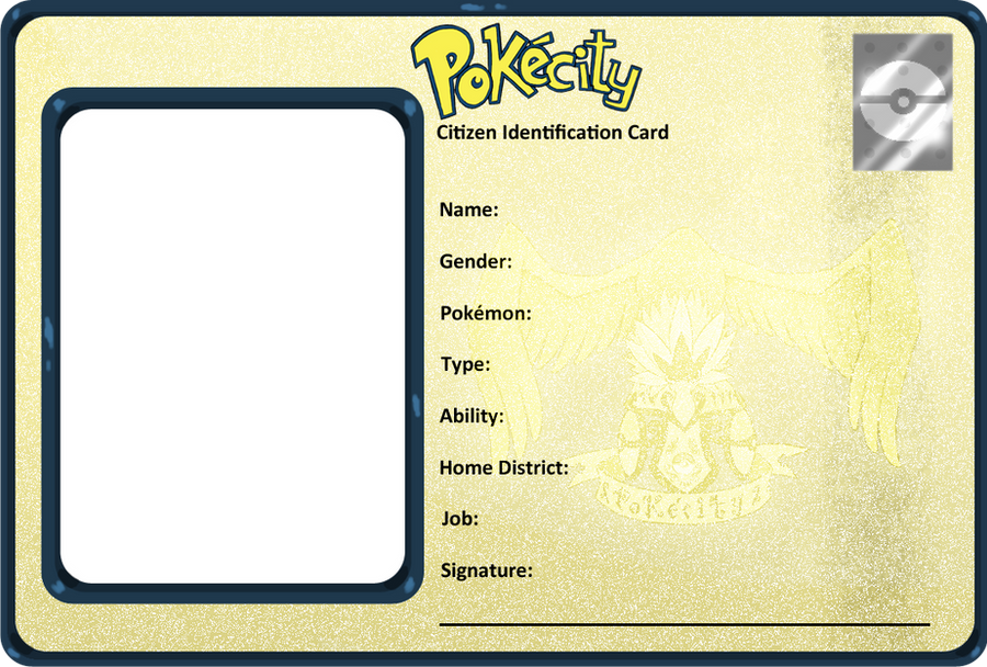 pokecity id card blanksaurodinus on deviantart