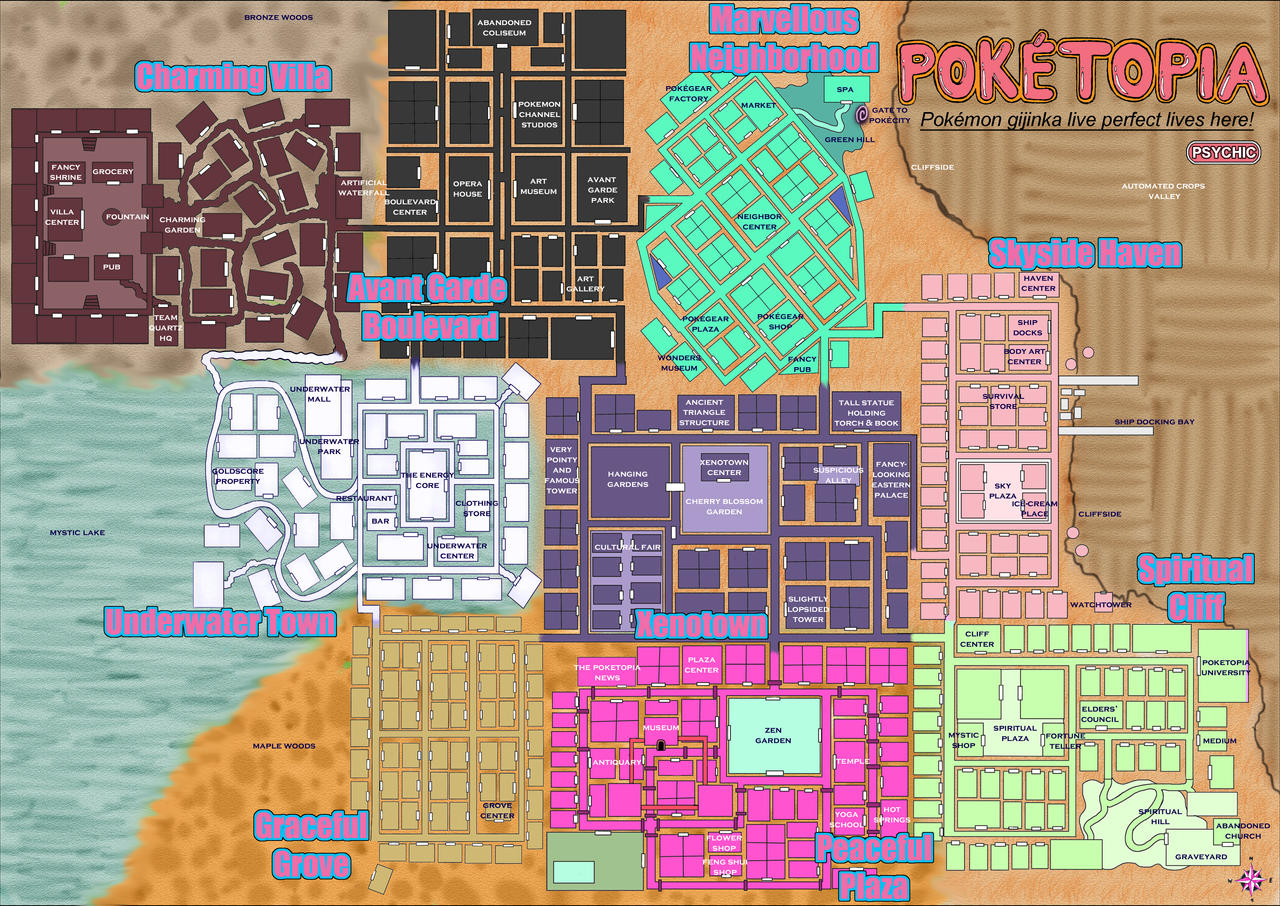 Pokopia Interactive Map Poketopia Map by saurodinus on DeviantArt