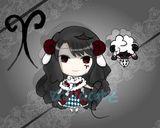 AUCTION ADOPT: BLACK ZODIAC ARIES (OPEN)