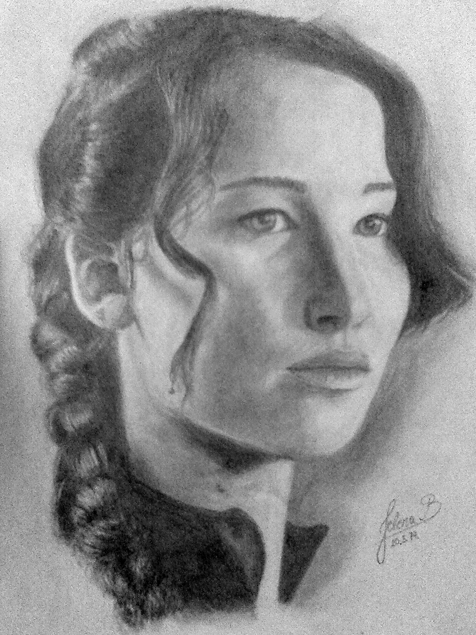 Jennifer Lawrence as Katniss Everdeen