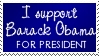 Obama Support Stamp