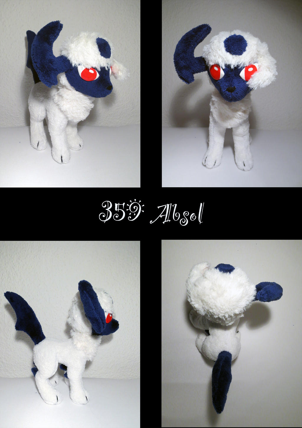 Absol plush by nfasel on DeviantArt