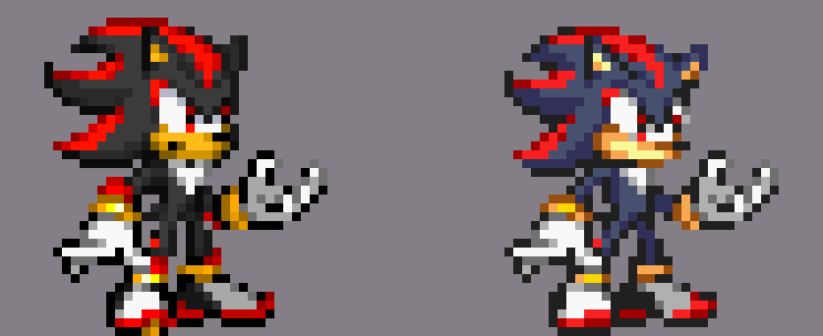 (Run Shadow) + Turning around + Stopping by NekoSoraHeroe on DeviantArt