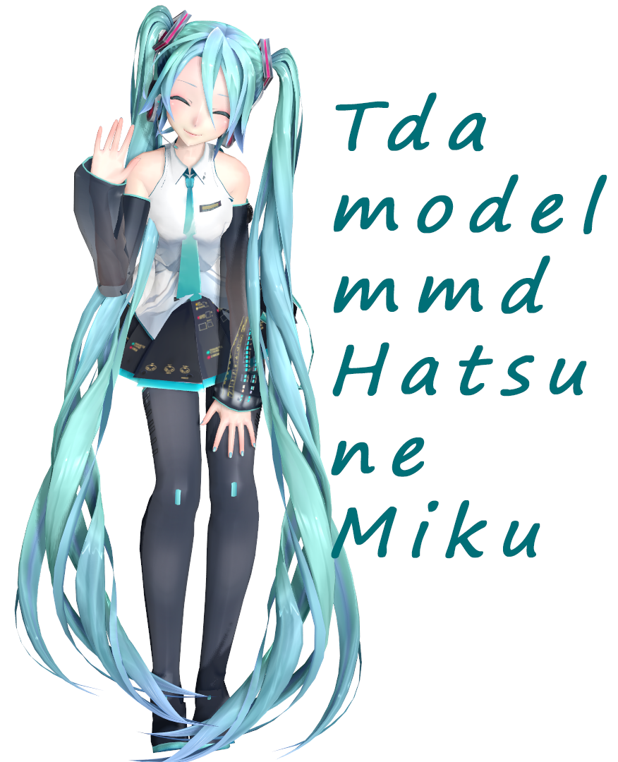 Tda model mmd Hatsune Miku by Lizee89 on DeviantArt