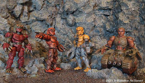 3D printed figures groupshot