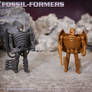 Fossil-Formers 3D printed action figures