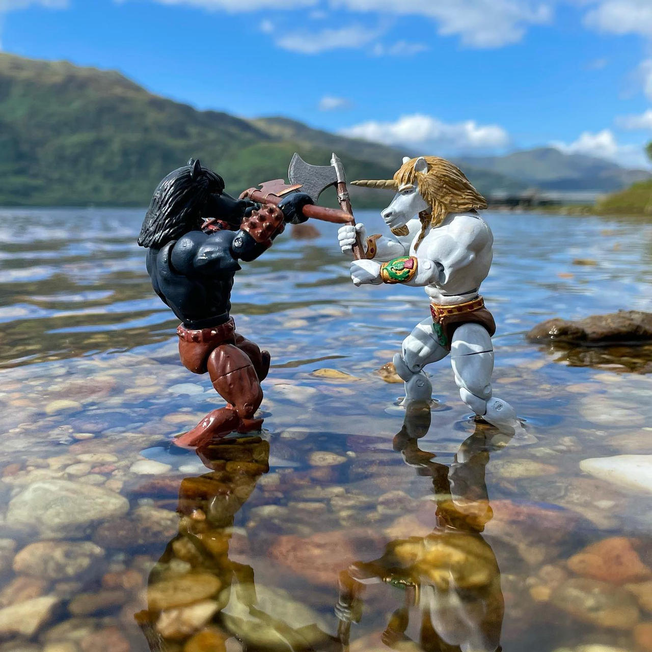 Kelpie Vs Unicorn III By Hauke3000 On DeviantArt kelpie-vs-unicorn-iii-by-hauke3000-on-deviantart