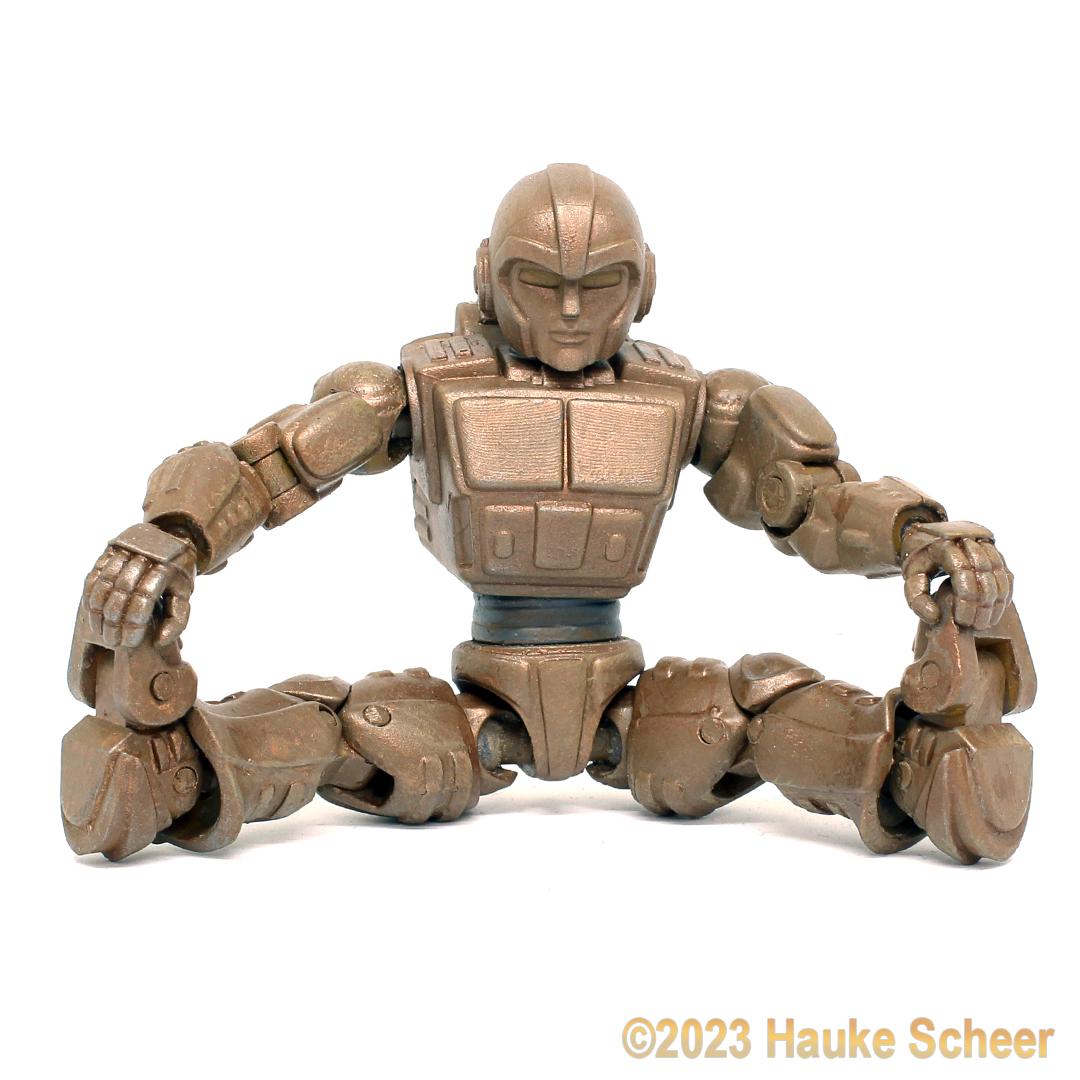 3D printed robot action figure C by hauke3000 on DeviantArt