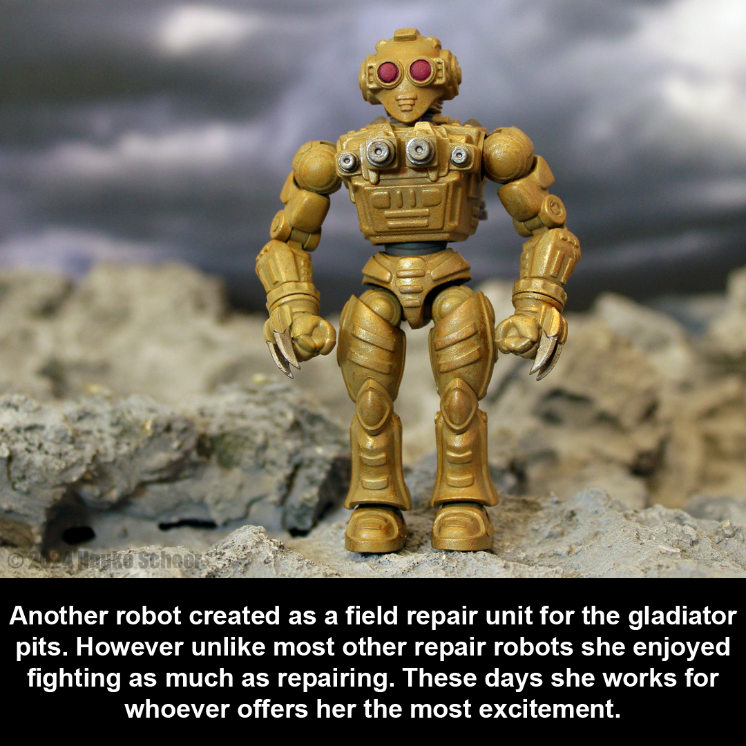 3D Printed Female Robot Figure A by hauke3000 on DeviantArt
