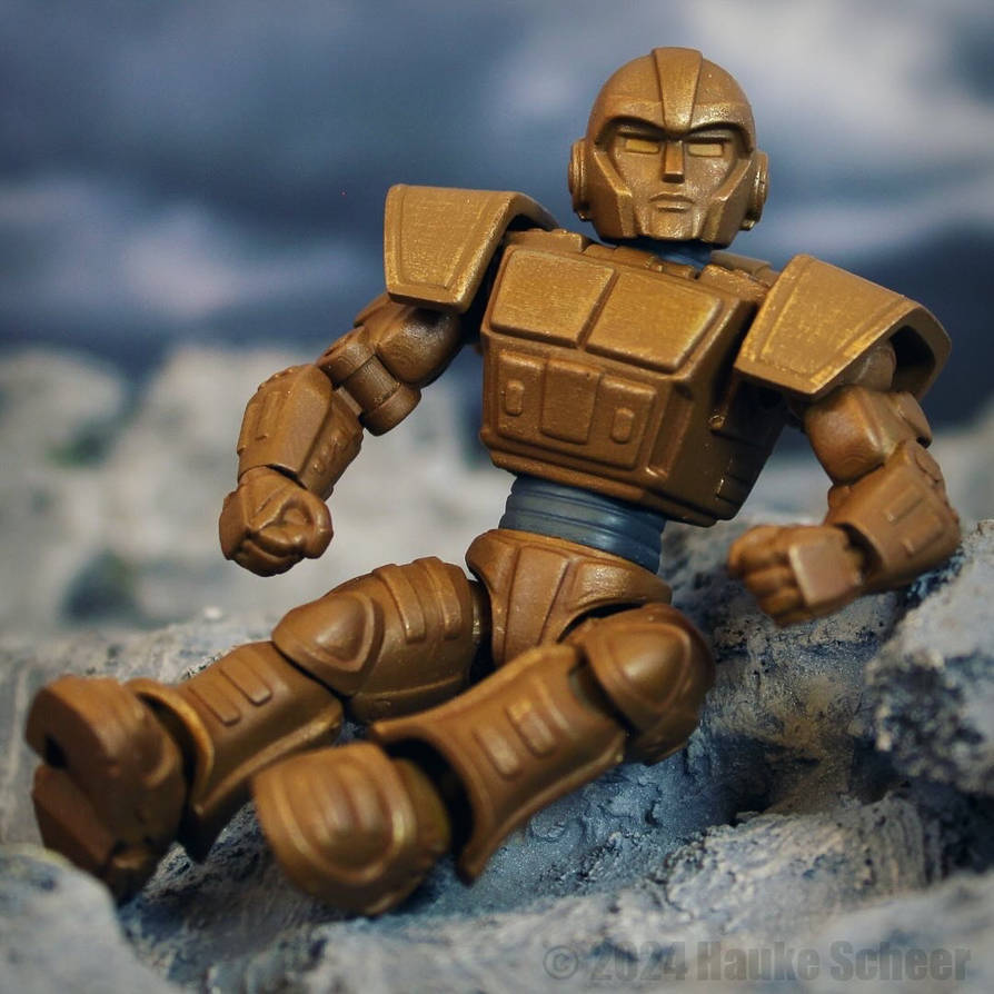3D printed robot action figure with pauldrons F by hauke3000 on DeviantArt