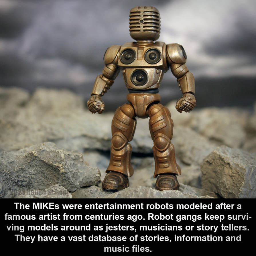 Mike 3D printed Robot 001 by hauke3000 on DeviantArt