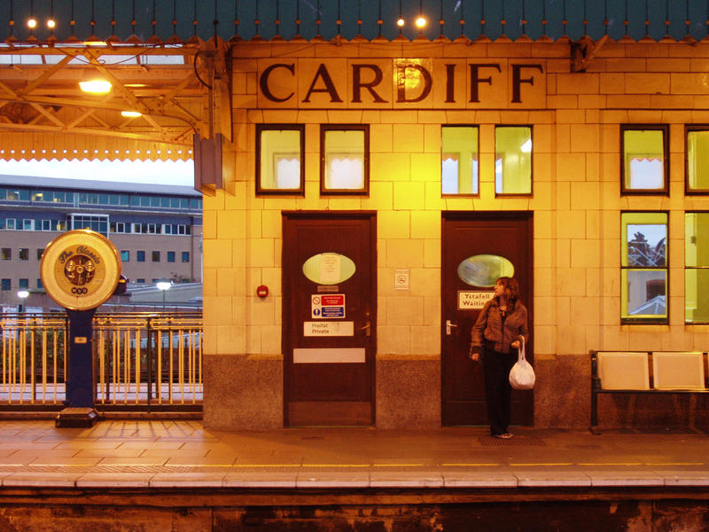 Cardiff Train Station