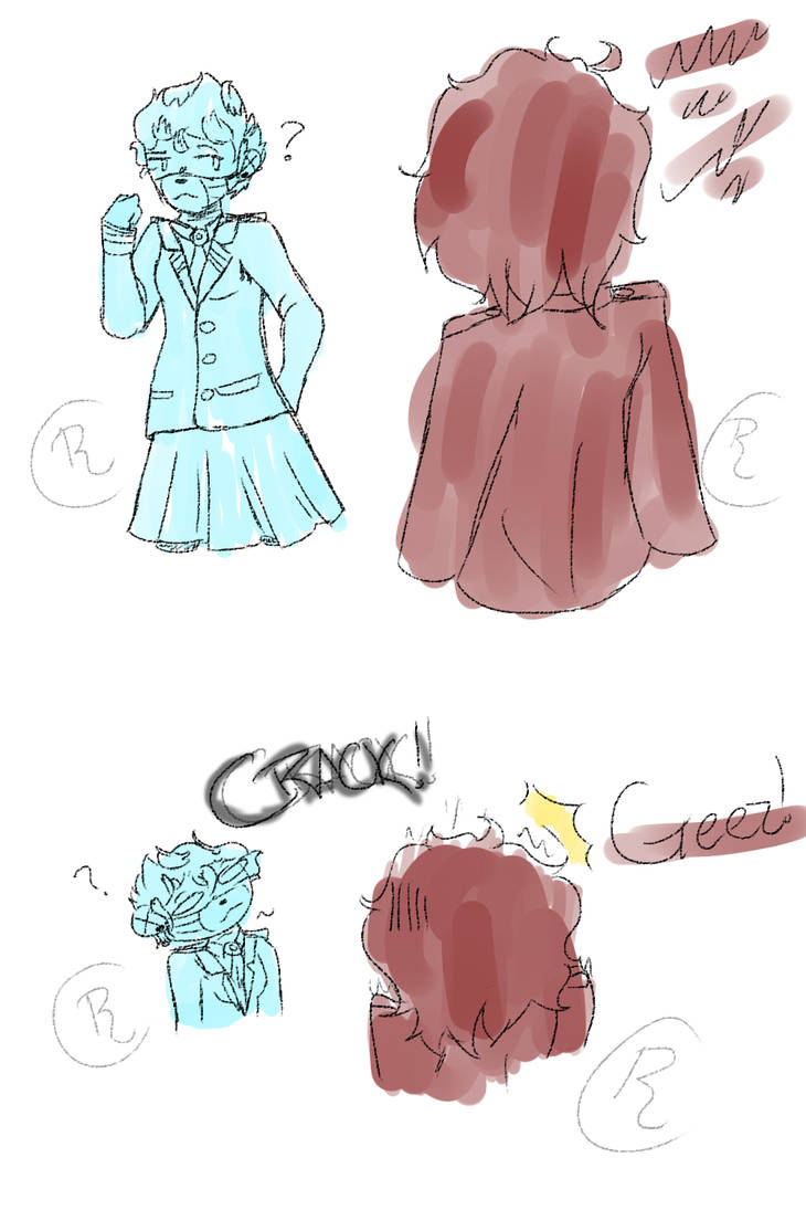 Akward by RamaLlamaCreations on DeviantArt