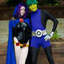 Raven with BeastBoy