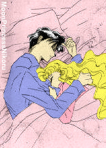 Usagi and Mamoru Sleeping