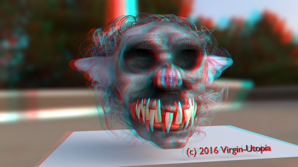 Masque WIP-6 Anaglyph