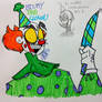 I drew Binky the Clown (with a doodle. Lol)