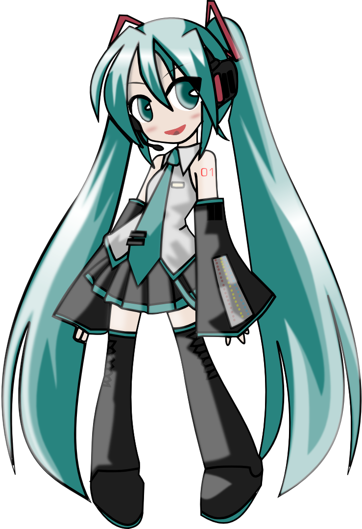 Vocaloid Chibi Hatsune Miku