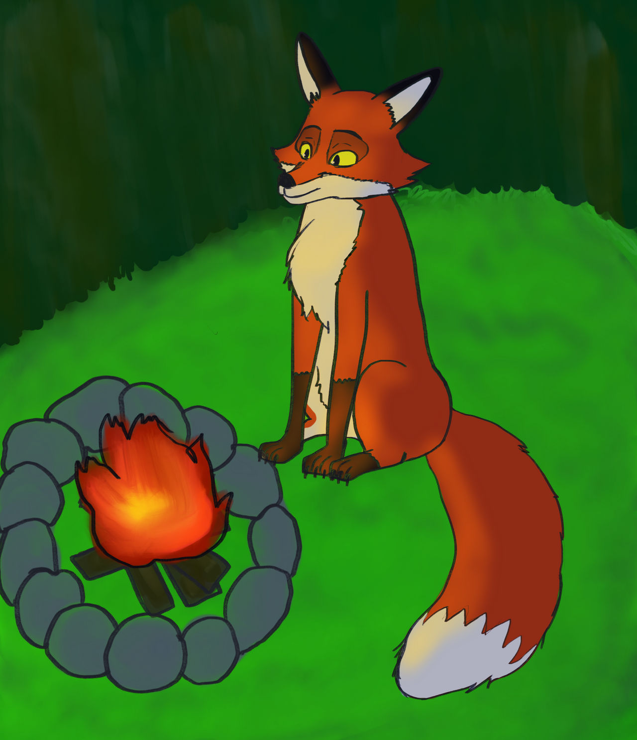 Deviantart Fox Engine Fox by BlazeRunner16 on DeviantArt