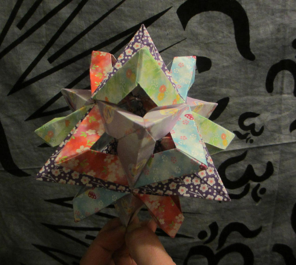 2 Tetrahedra + 3 Squares