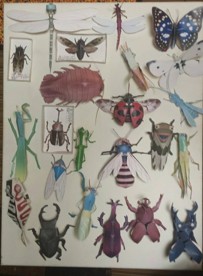 Papercraft Insects by galaxy5111 on DeviantArt