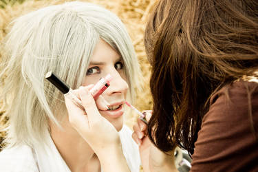 Yaoi backstage: make-up