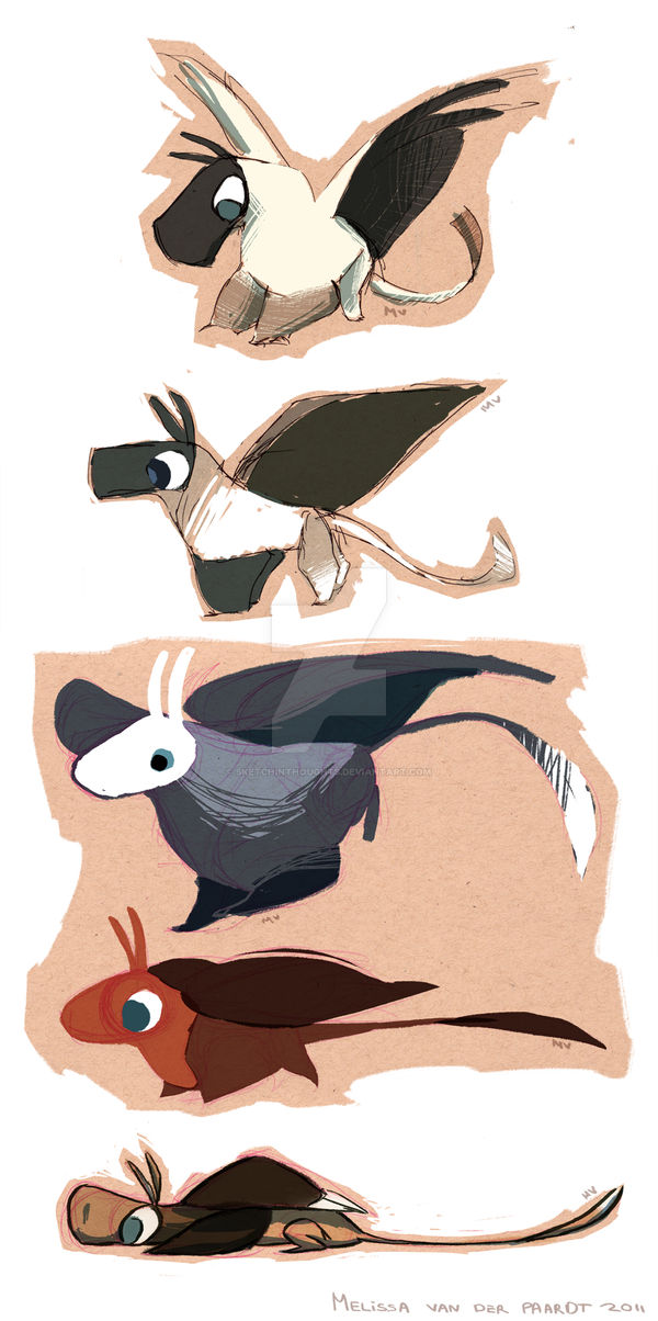 Creature Design Page 02 by sketchinthoughts on DeviantArt