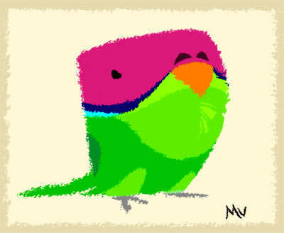 Plum Headed Parakeet