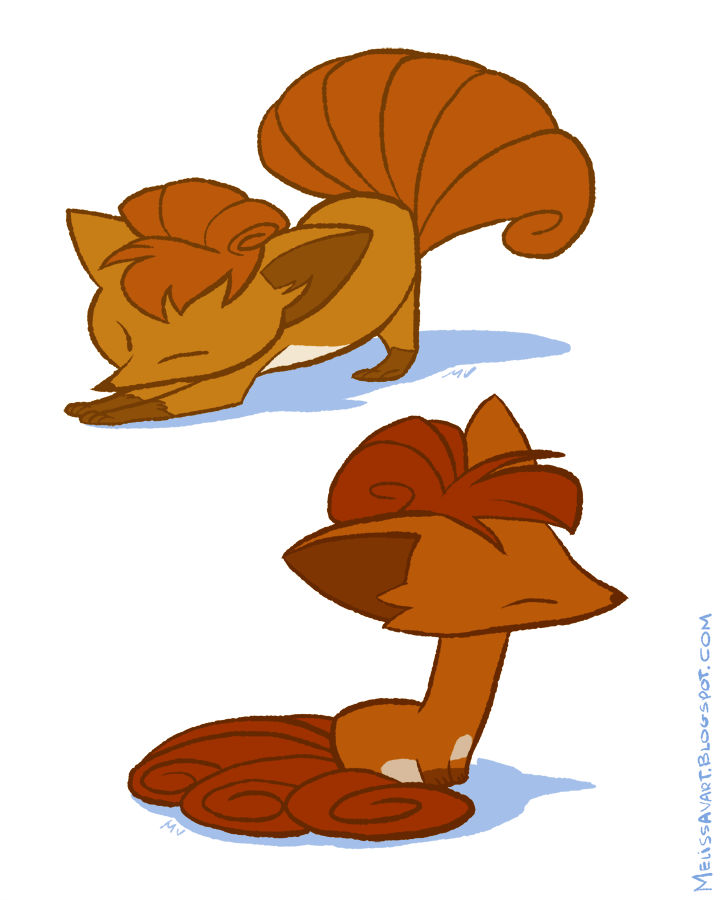 Vulpix by sketchinthoughts on DeviantArt