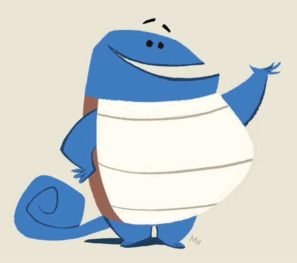 Warm Up - Squirtle by sketchinthoughts