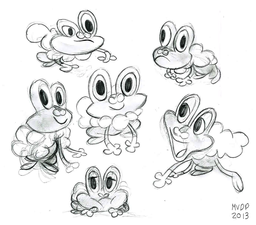 Froakie Sketches