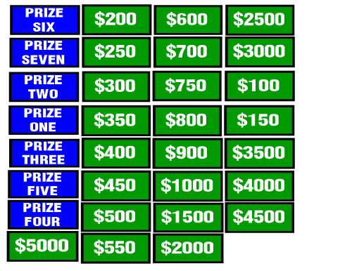 Prize Square Cash And Prize Squares by JohnnyB1974 on DeviantArt