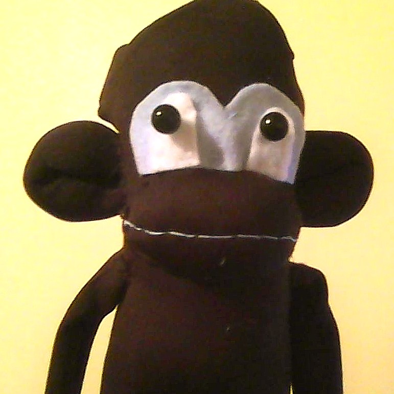 Brown Sock Monkey