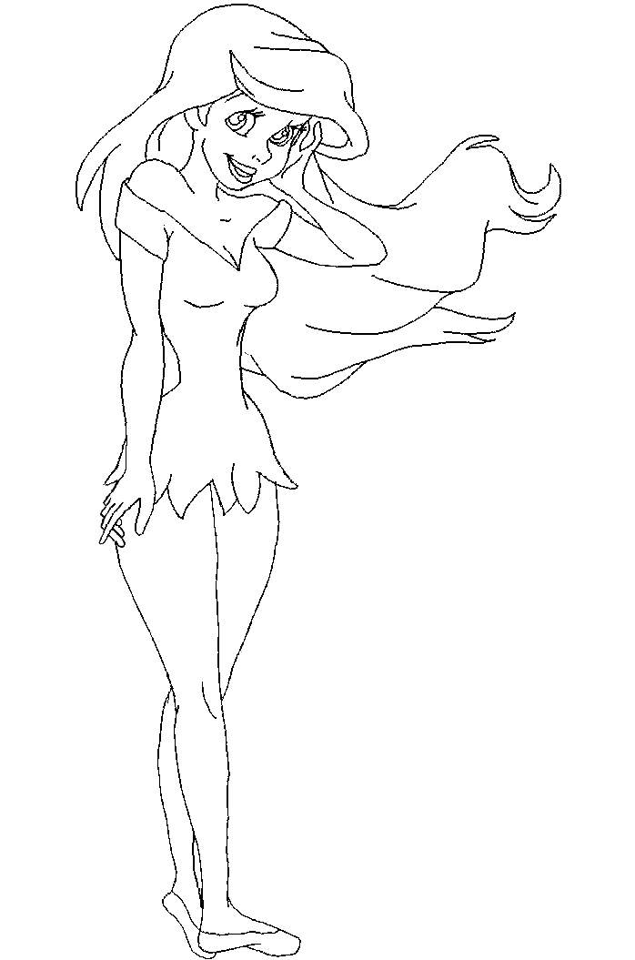 Ariel Lineart 2