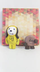 [BT21 Sculpt] Chimmy and Shooky