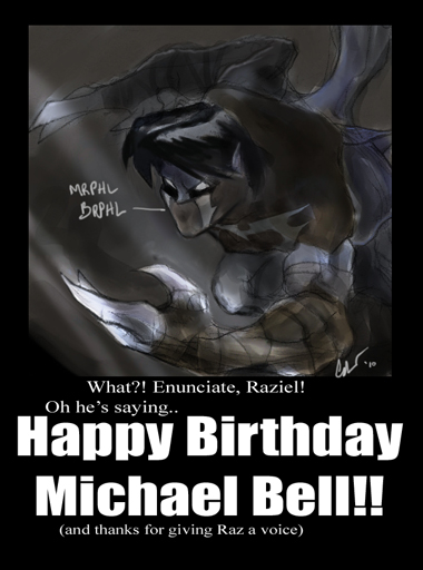 Michael Bell's Birthday card